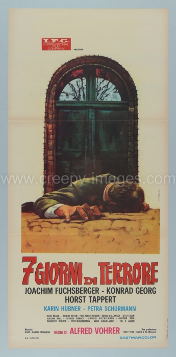 School of Fear / 7 giorni di terrore - Italian Locandina